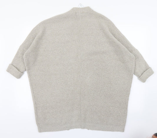 Womens UK Size S Wallis Brown Cardigan Jumper