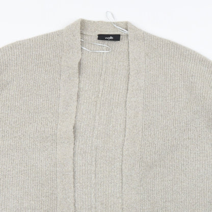 Womens UK Size S Wallis Brown Cardigan Jumper