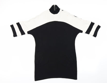Womens UK Size 10 Select Black Basic T-Shirt