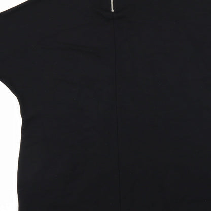 Womens UK Size 10 Select Black Basic T-Shirt