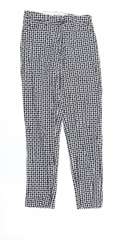 Womens UK Size 6 H&M Regular Fit  White Trousers