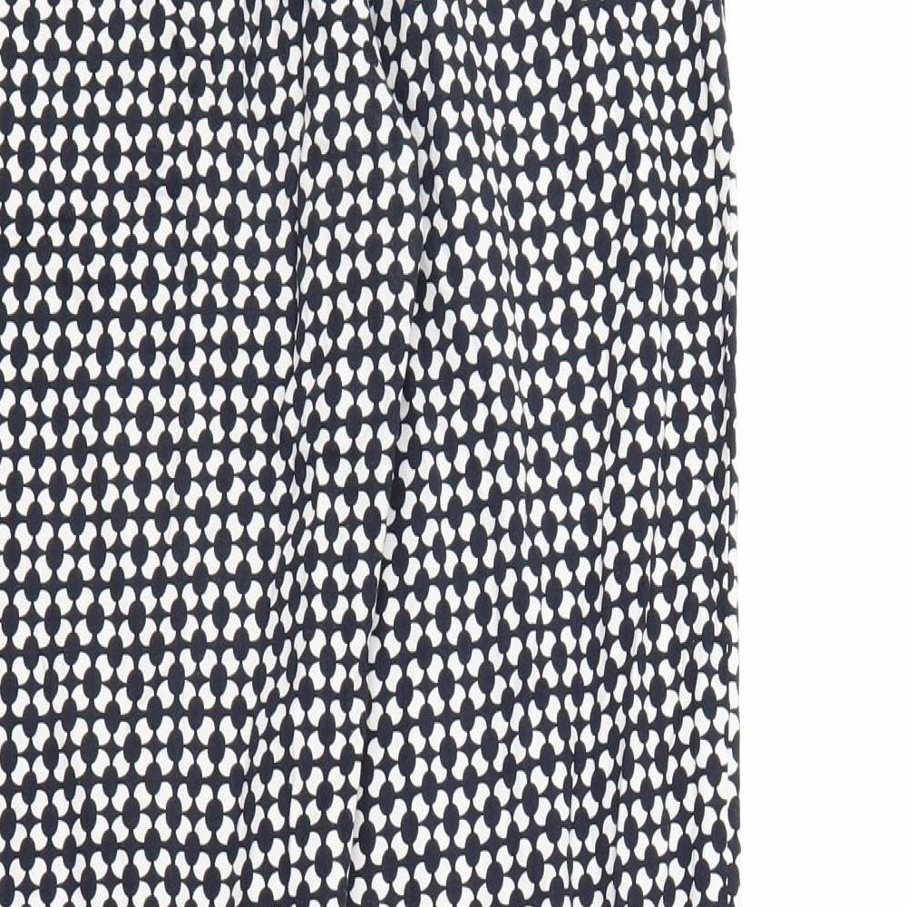 Womens UK Size 6 H&M Regular Fit  White Trousers
