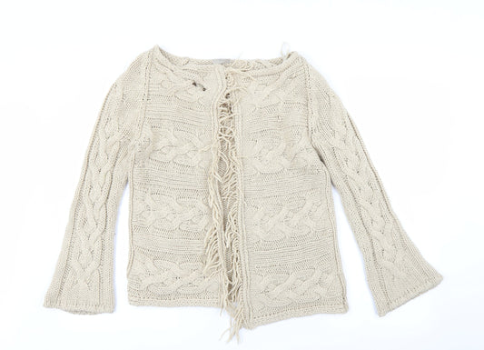 NEXT Womens Brown   Cardigan Jumper Size M