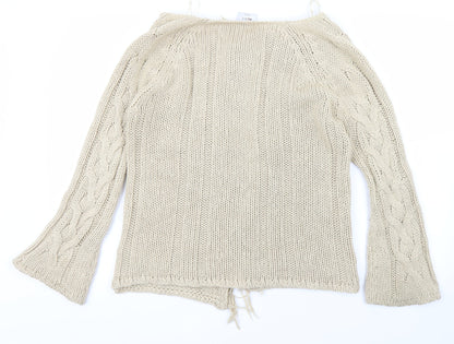 NEXT Womens Brown   Cardigan Jumper Size M
