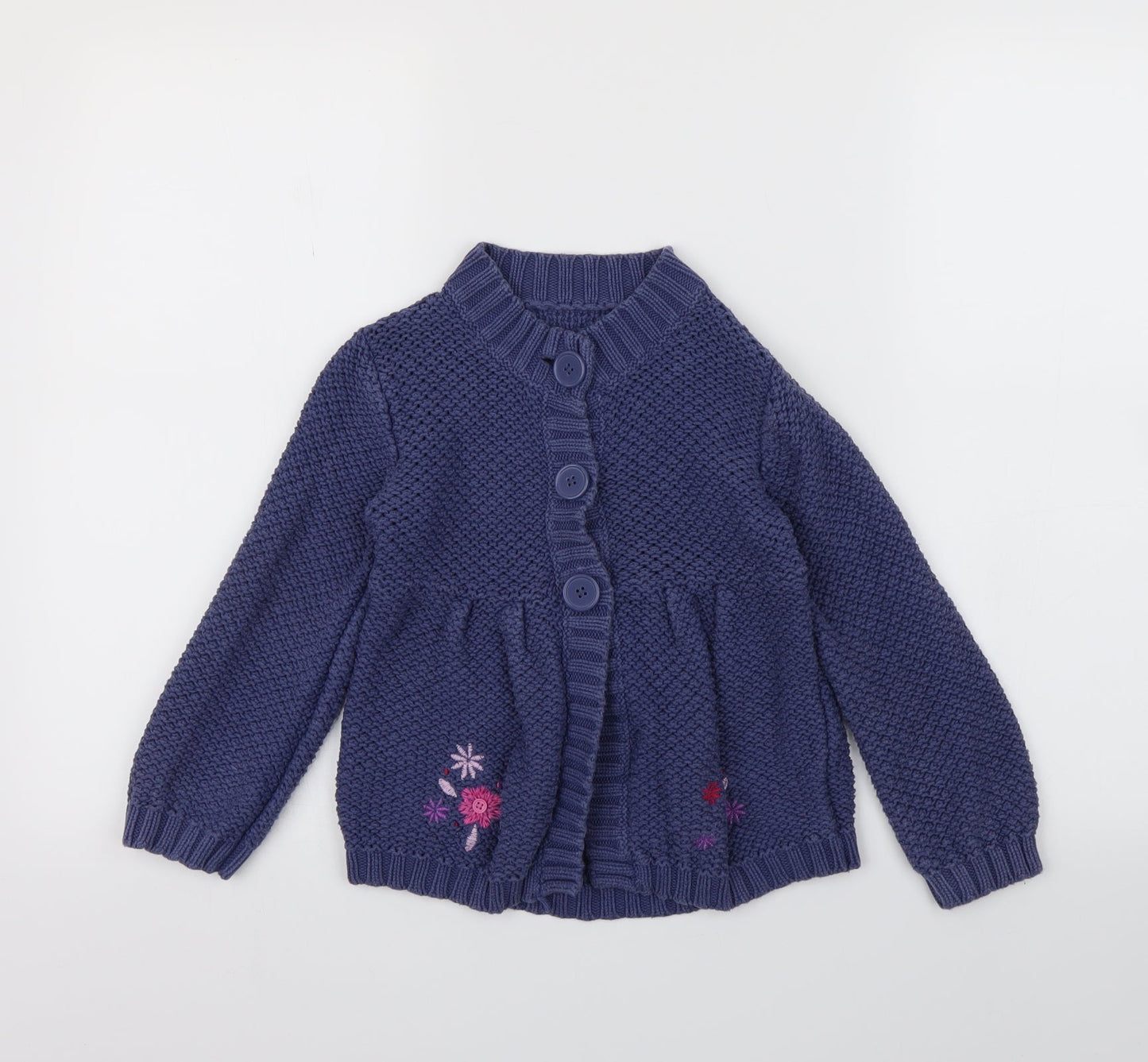 Womens UK Size 40 Preworn Purple Cardigan Jumper