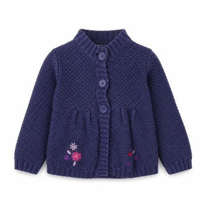 Womens UK Size 40 Preworn Purple Cardigan Jumper