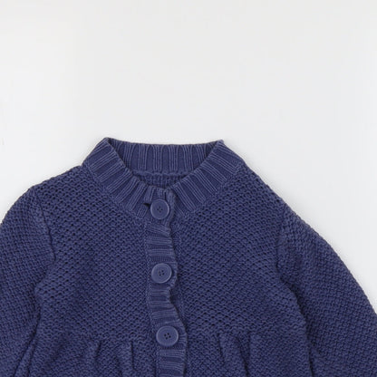 Womens UK Size 40 Preworn Purple Cardigan Jumper