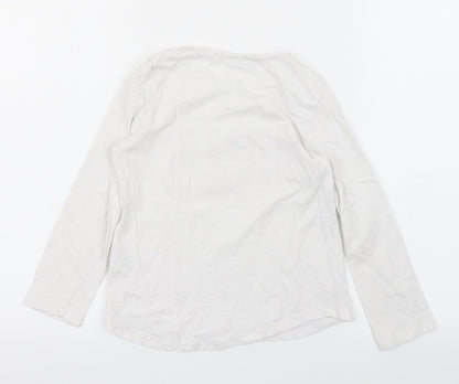 i love girlswear Girls White   Basic T-Shirt Size 7 Years  - girls we are the future