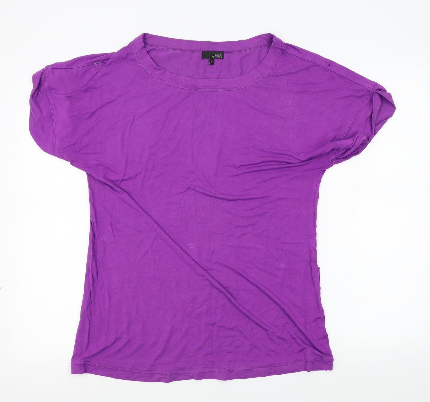 Womens UK Size 10 NEXT Purple Basic T-Shirt