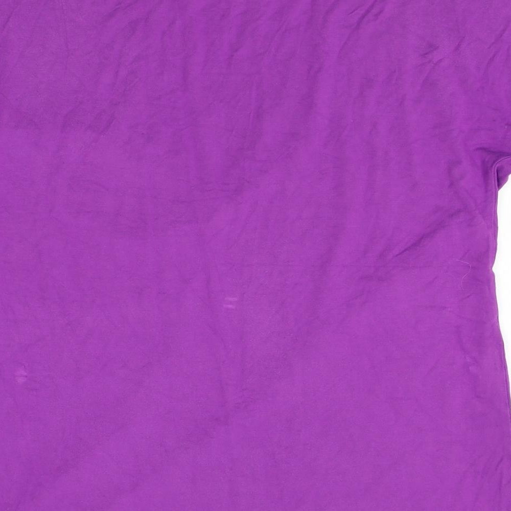 Womens UK Size 10 NEXT Purple Basic T-Shirt