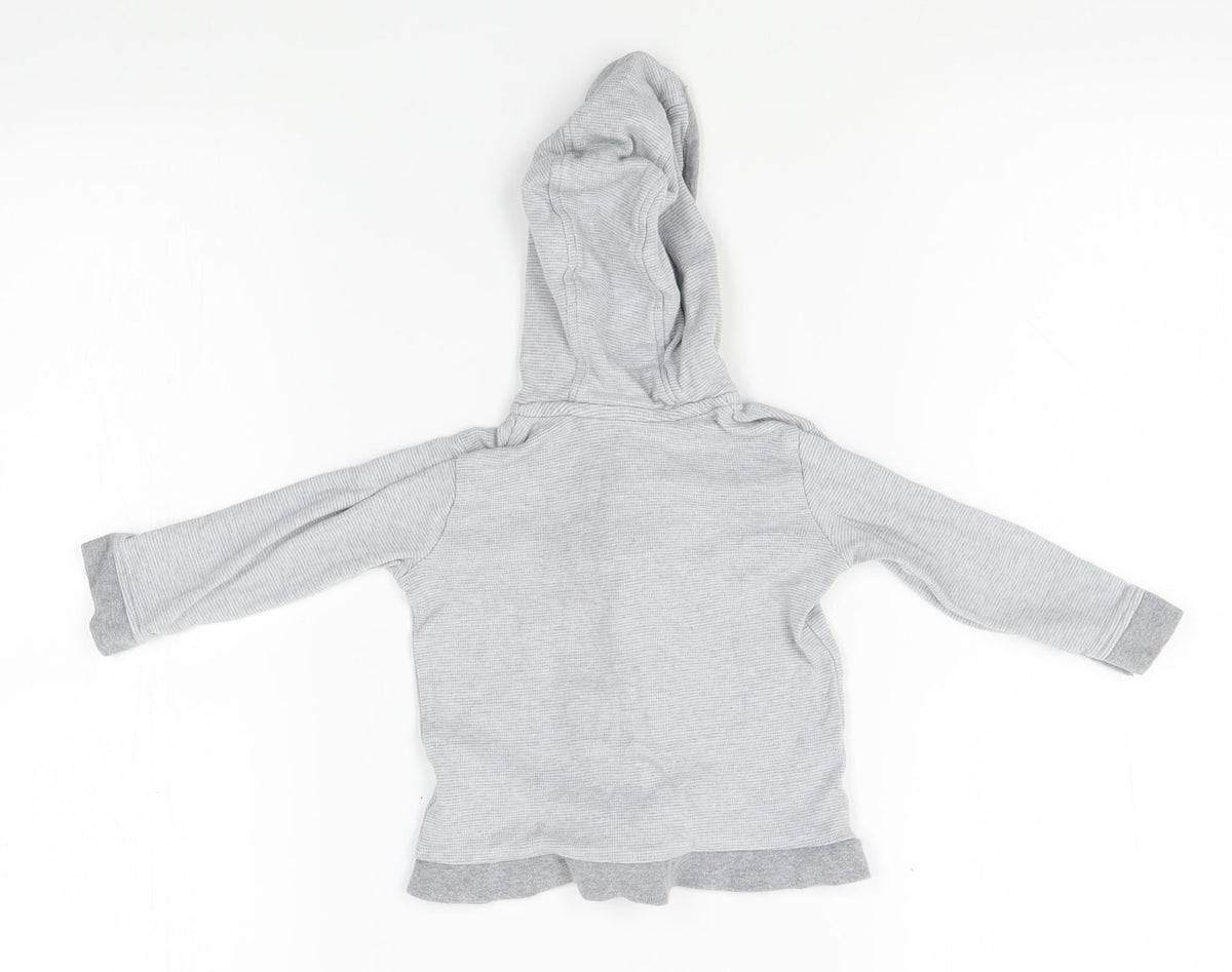 Back view of George Baby Grey Jacket, size 9-12, Months