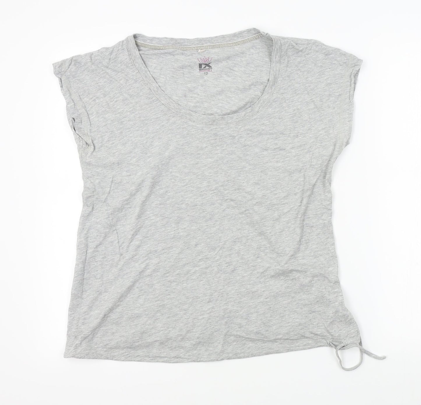 Womens UK Size 12 NEXT Grey Basic T-Shirt