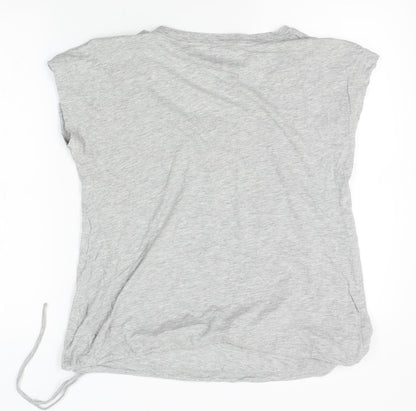 Womens UK Size 12 NEXT Grey Basic T-Shirt
