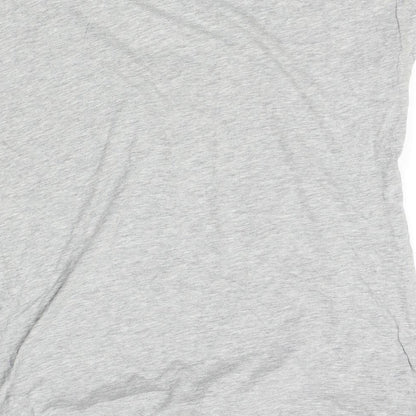 Womens UK Size 12 NEXT Grey Basic T-Shirt