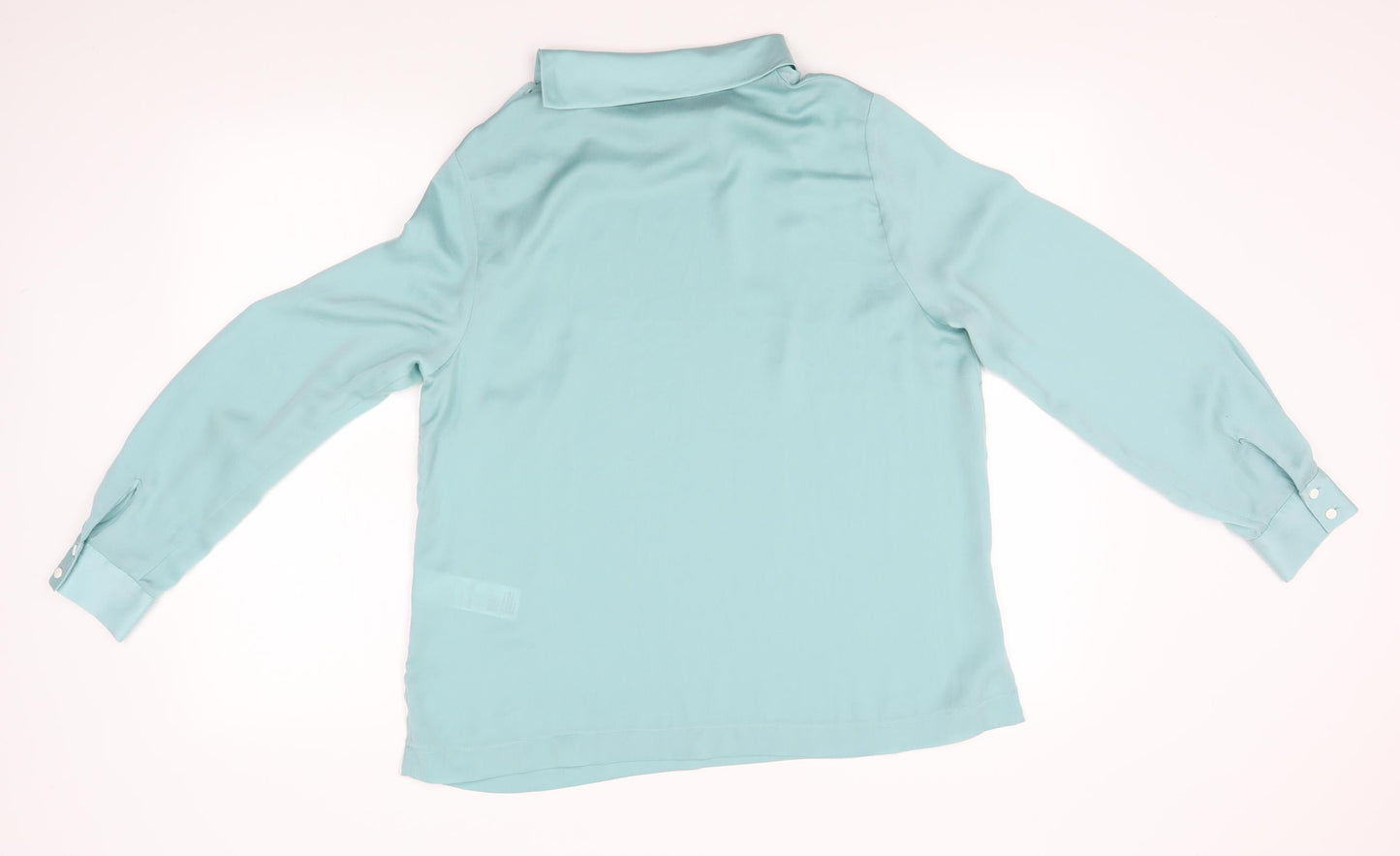 Womens UK Size 14 Principles Blue Basic Blouse