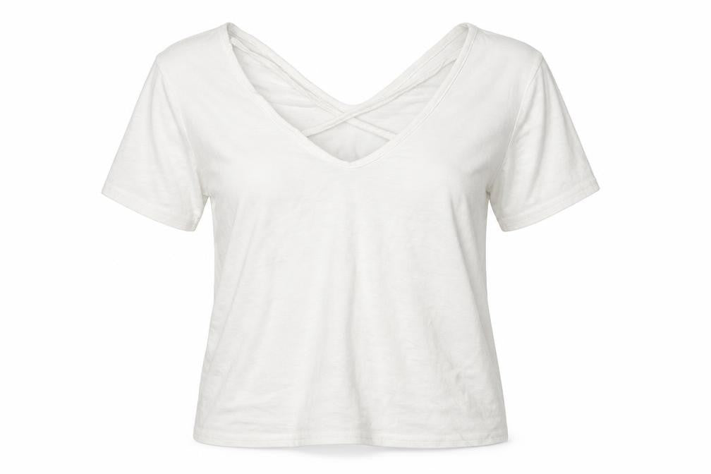 Womens UK Size S Missguided White Basic Blouse