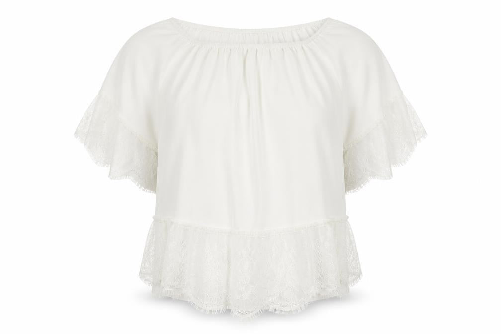 Womens UK Size L New collection White Basic Blouse