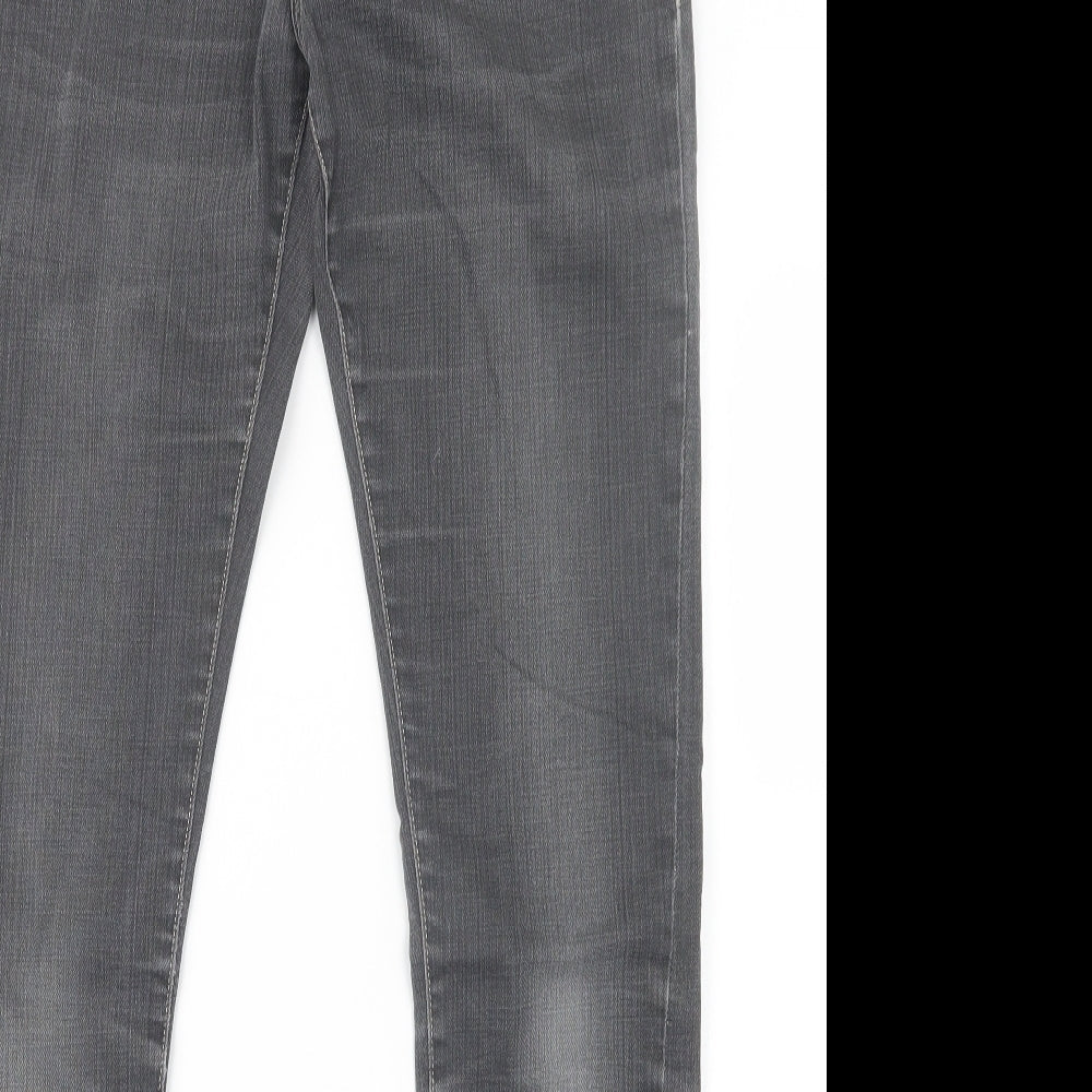 Cross Womens Grey  Denim Straight Jeans Size 33 in L33 in