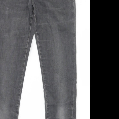 Cross Womens Grey  Denim Straight Jeans Size 33 in L33 in