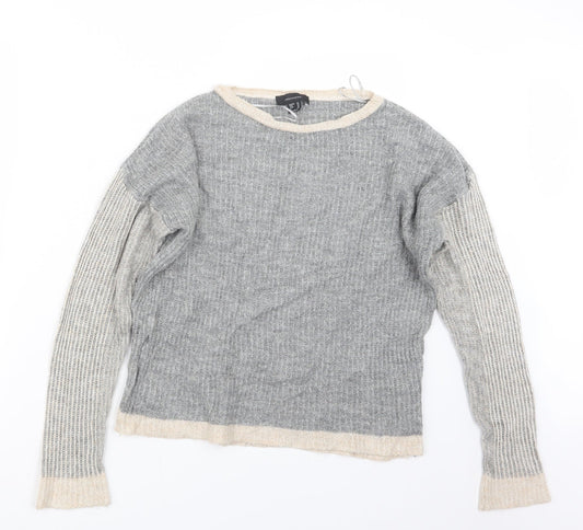 Womens UK Size 14 Atmosphere Grey Pullover Jumper