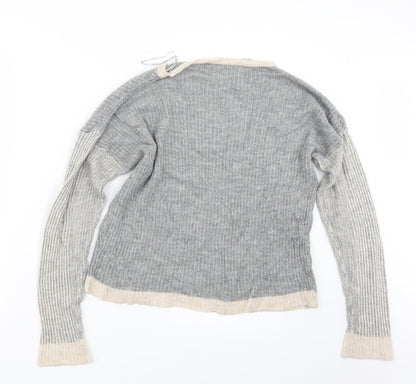 Womens UK Size 14 Atmosphere Grey Pullover Jumper