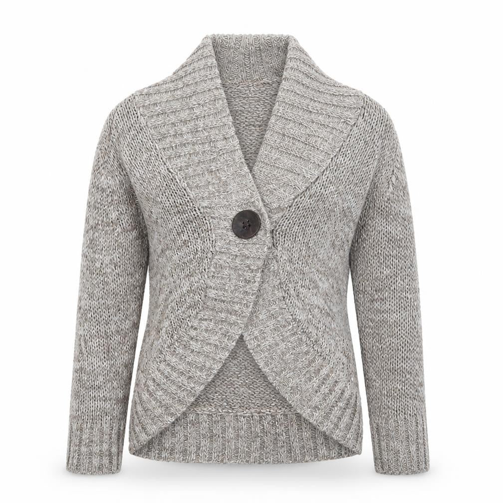 Marks & Spencer Womens Beige  Knit Cardigan Jumper Size 12