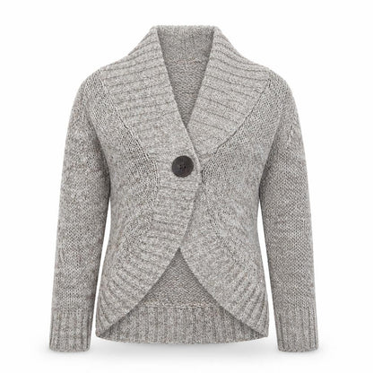 Marks & Spencer Womens Beige  Knit Cardigan Jumper Size 12