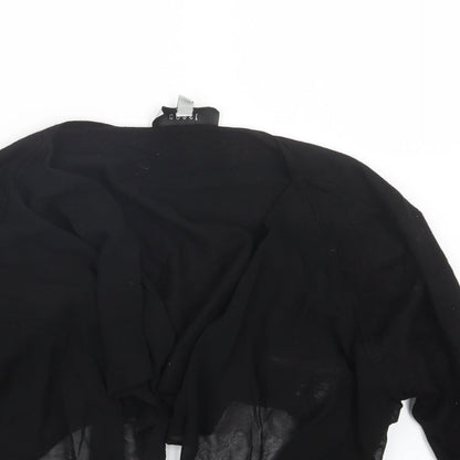 Coast Womens Black   Cardigan Jumper Size M