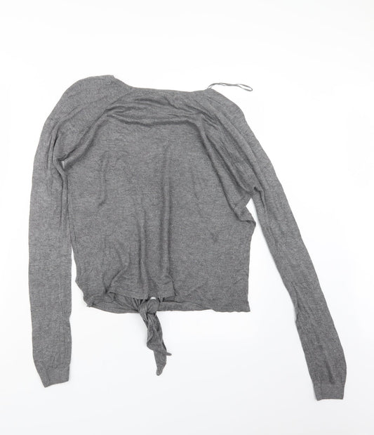 Womens UK Size 10 NEXT Grey Pullover Jumper