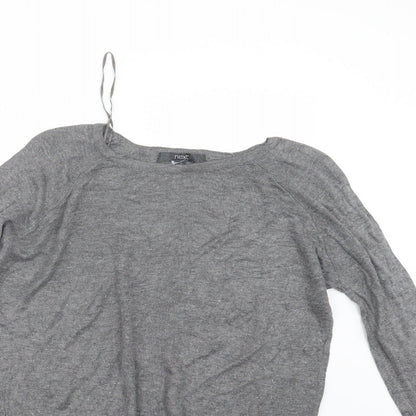 Womens UK Size 10 NEXT Grey Pullover Jumper