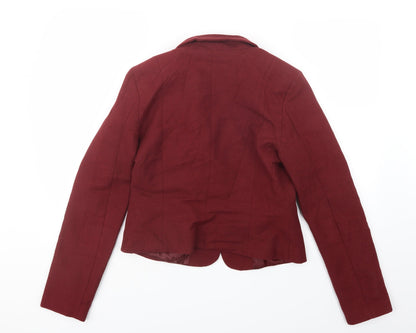 America Today Womens Red   Jacket Blazer Size XL