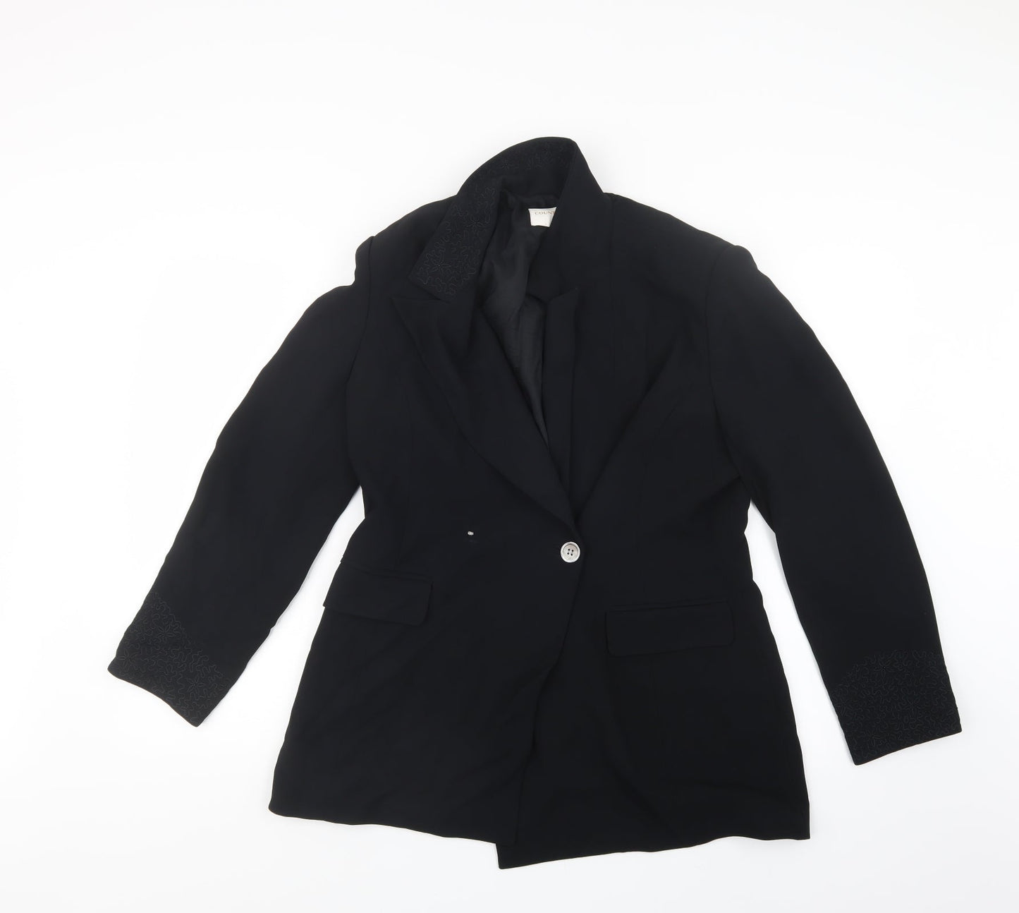 Country Casuals Womens Black   Jacket  Size 14