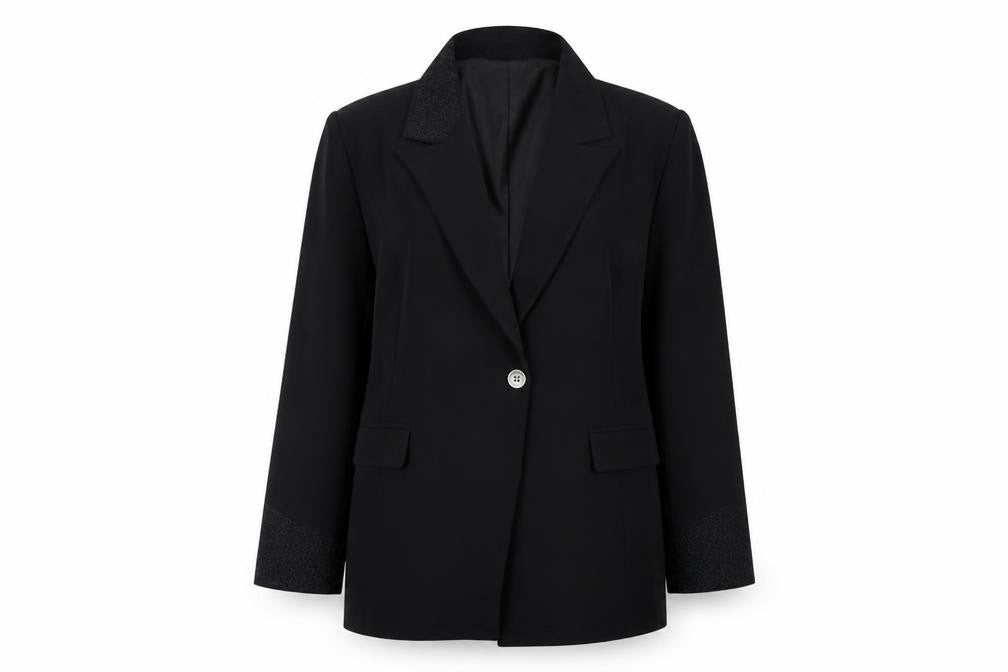 Womens UK Size 14 Country Casuals Black Jacket