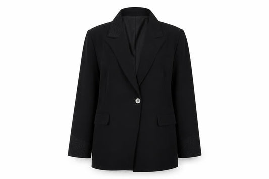 Womens UK Size 14 Country Casuals Black Jacket