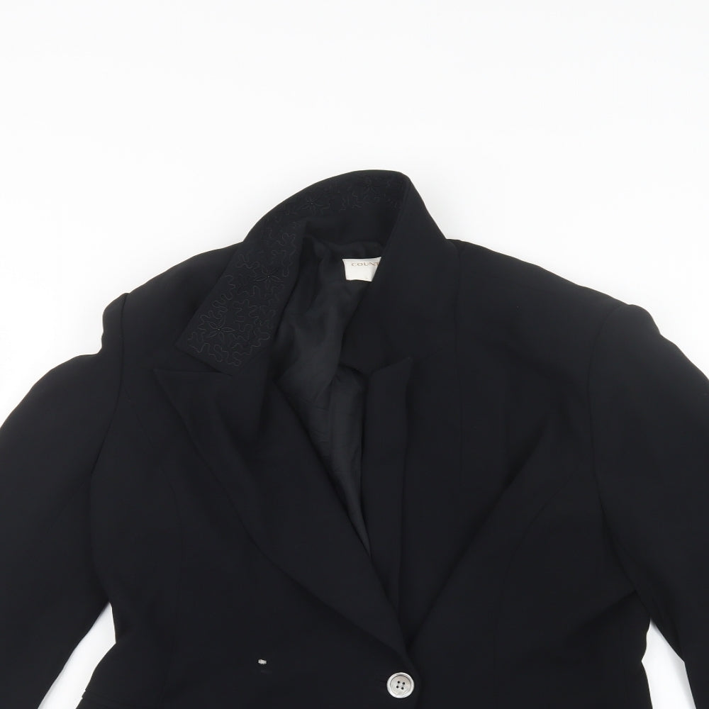 Country Casuals Womens Black   Jacket  Size 14