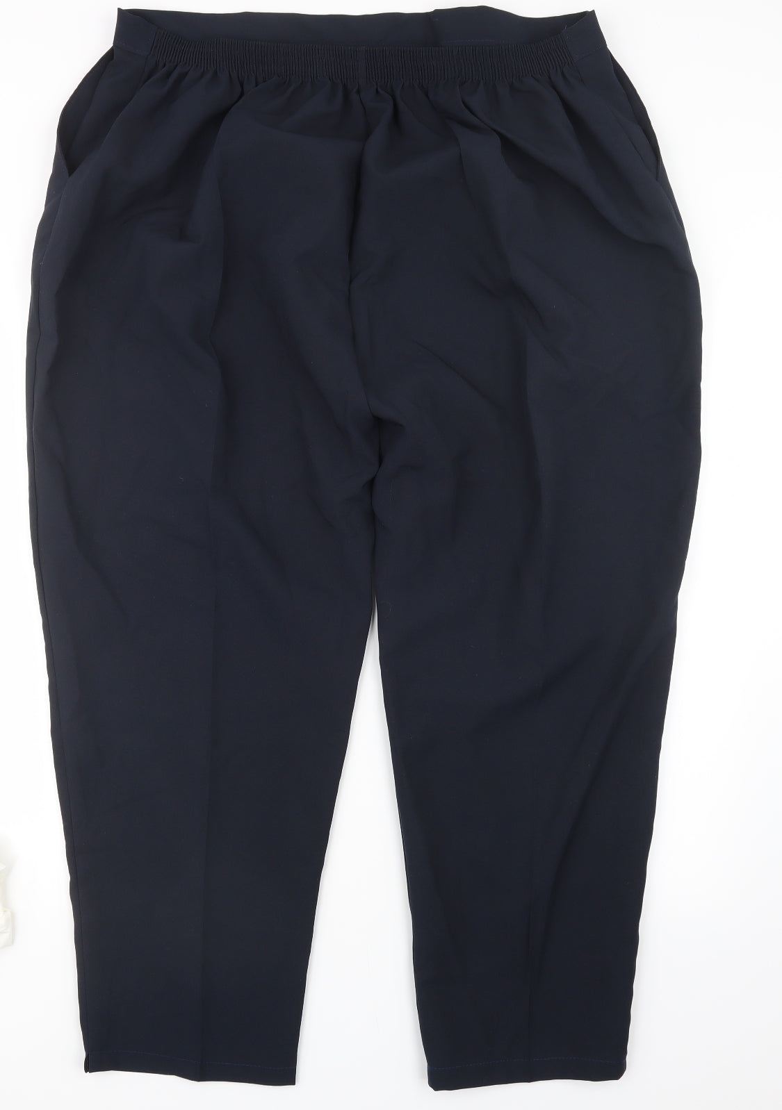 Womens UK Size 28 Preworn Regular Fit  Blue Trousers