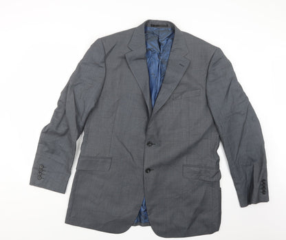 Mens UK Size 42 Marks and Spencer Regular Grey Suit Jacket