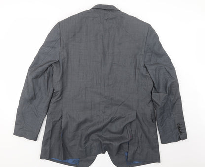 Mens UK Size 42 Marks and Spencer Regular Grey Suit Jacket