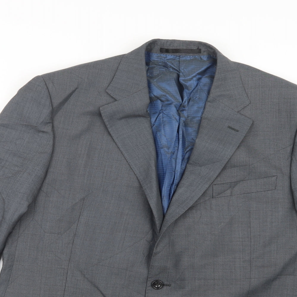 Mens UK Size 42 Marks and Spencer Regular Grey Suit Jacket