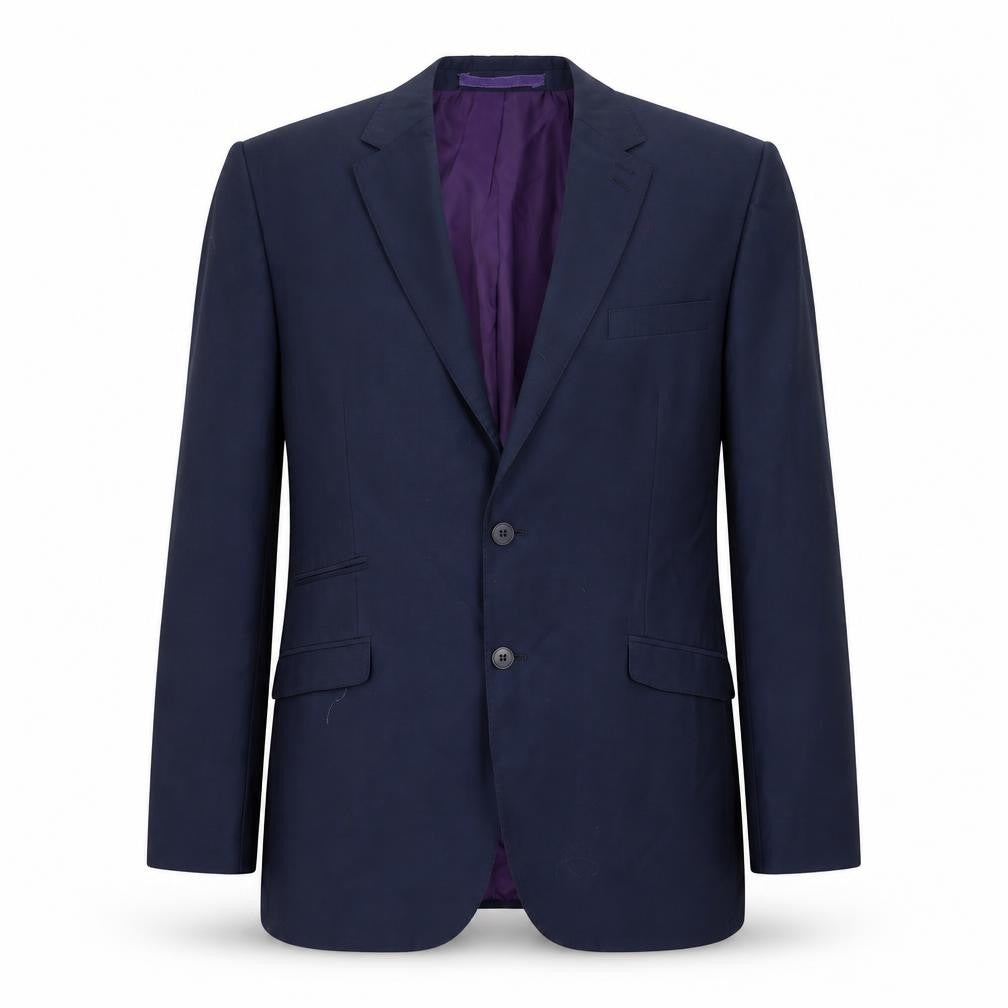 Mens UK Size 42 Marks and Spencer Regular Blue Suit Jacket