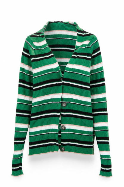 Womens UK Size 8 New Look Green Cape Jumper