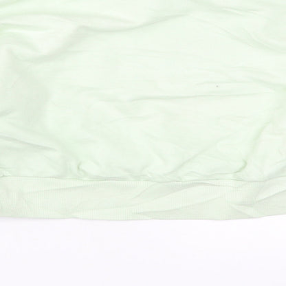 Bershka Womens Green   Pullover Sweatshirt Size S