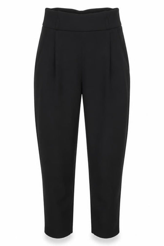 Womens UK Size 6 Rebellious Regular Fit  Black Trousers