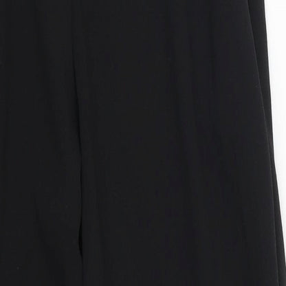 Womens UK Size 6 Rebellious Regular Fit  Black Trousers
