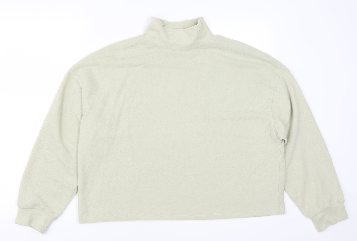 Womens UK Size M New Look Green Pullover Jumper