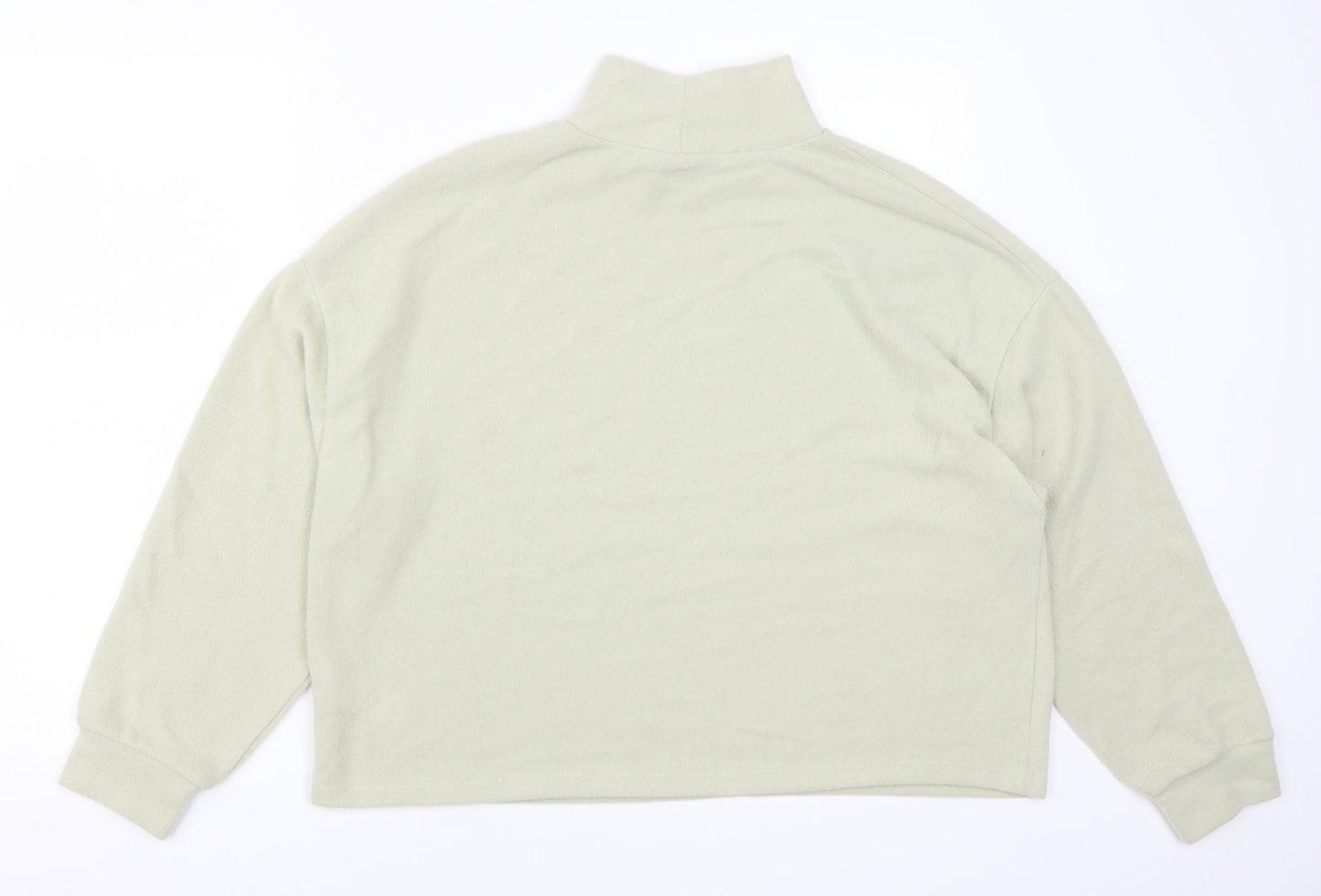 Womens UK Size M New Look Green Pullover Jumper