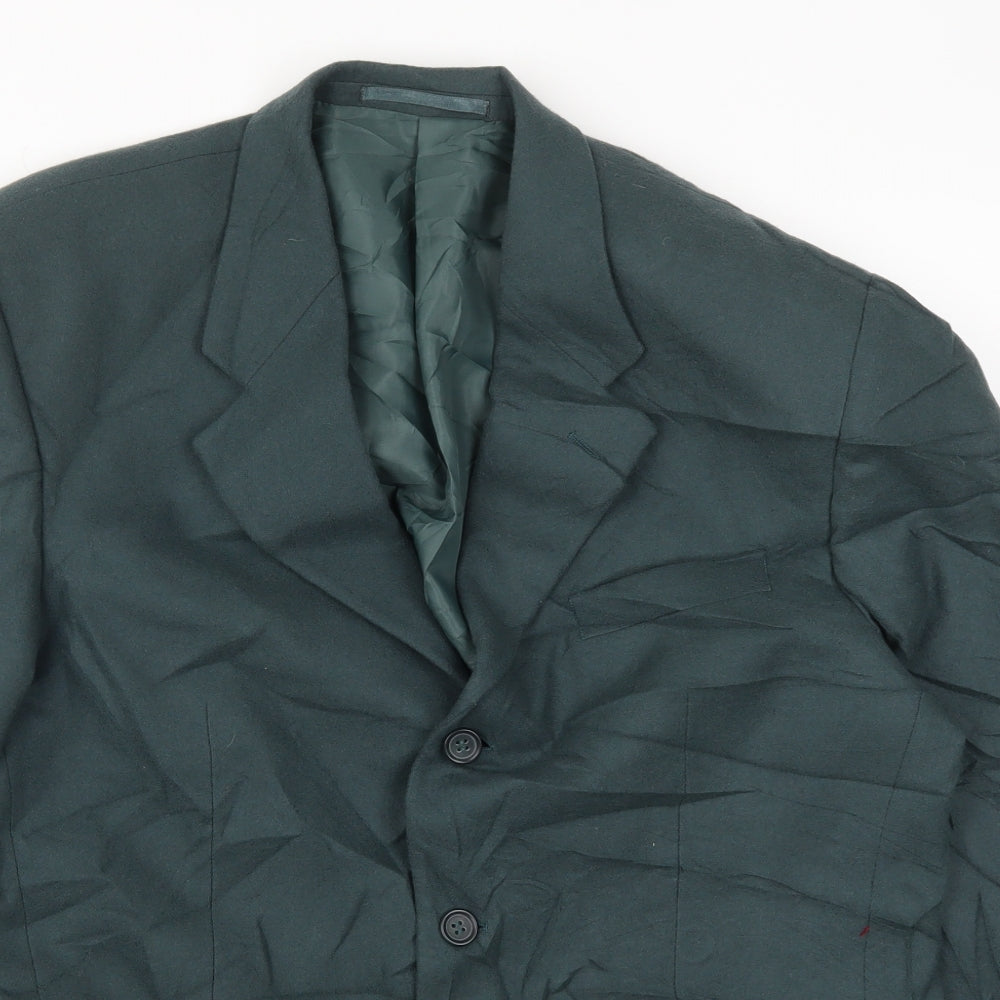 Mens UK Size 40 Burton Regular Green Suit Jacket