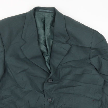 Mens UK Size 40 Burton Regular Green Suit Jacket