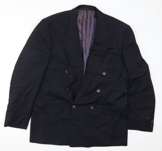 Mens UK Size 42 Principles Regular Blue Suit Jacket