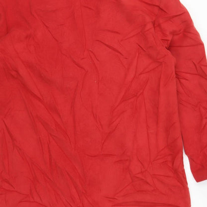 F&F Womens Red   Pea Coat Coat Size 14